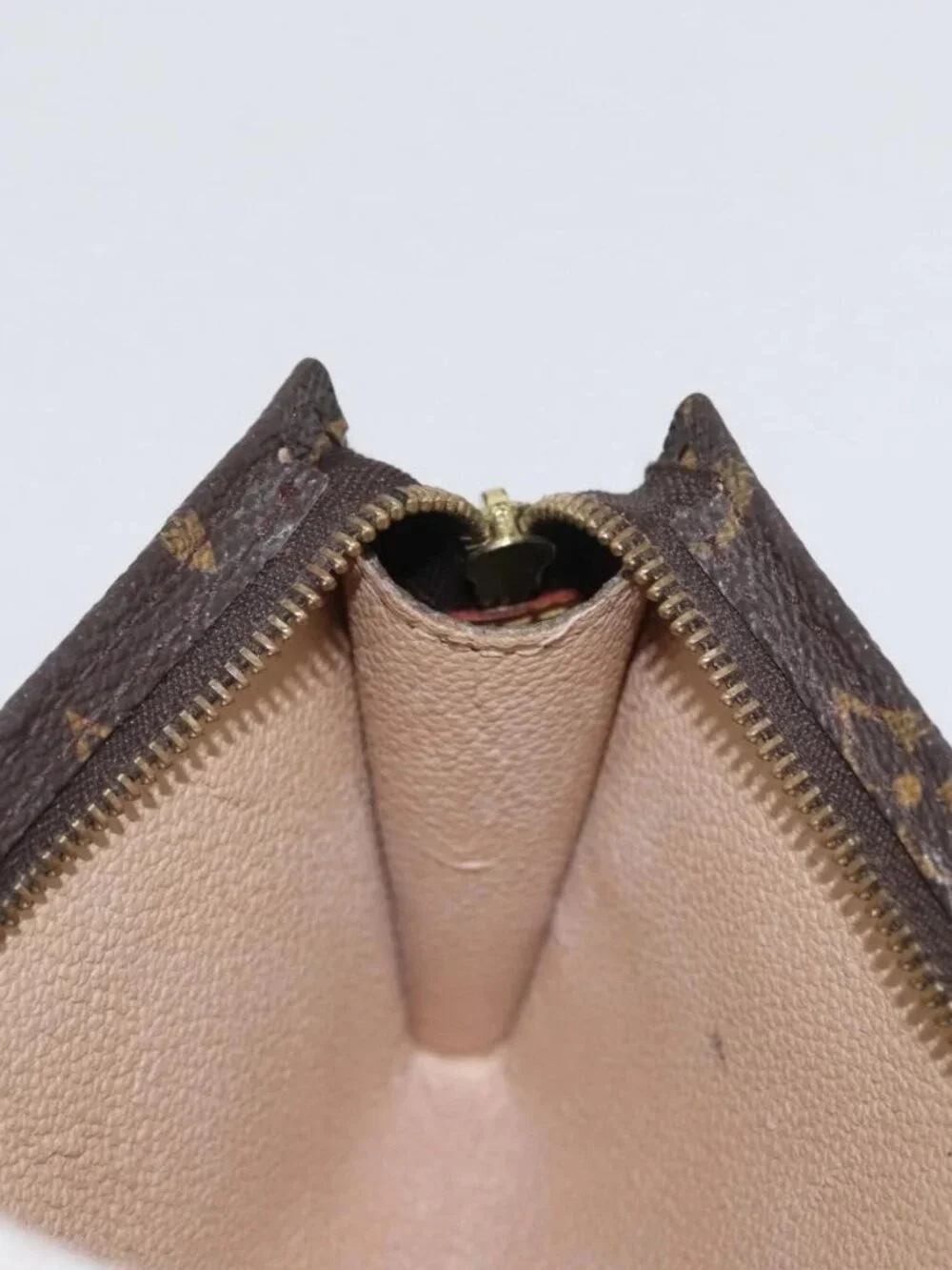 LOUIS VUITTON Monogram Bucket PM Accessory Pouch LV Auth ka2844